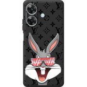 Чорний чохол BoxFace Realme Note 60 looney bunny