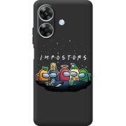 Чорний чохол BoxFace Realme Note 60 Among Us Impostors