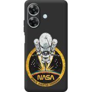 Чорний чохол BoxFace Realme Note 60 NASA Spaceship