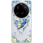 Прозорий чохол BoxFace Xiaomi 15 Ultra Spring Bird