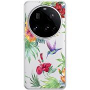 Прозорий чохол BoxFace Xiaomi 15 Ultra Tropical