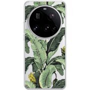 Прозорий чохол BoxFace Xiaomi 15 Ultra Banana Leaves