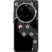 Чорний чохол BoxFace Xiaomi 15 Ultra Flower Hair