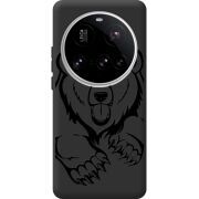 Чорний чохол BoxFace Xiaomi 15 Ultra Grizzly Bear