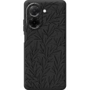 Чорний чохол BoxFace Xiaomi Redmi A5 Leaves