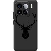 Чорний чохол BoxFace Xiaomi 15 Deer
