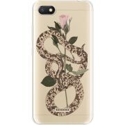 Прозрачный чехол Uprint Xiaomi Redmi 6A Glamor Snake