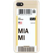 Прозрачный чехол Uprint Xiaomi Redmi 6A Ticket Miami