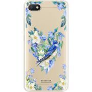 Прозрачный чехол Uprint Xiaomi Redmi 6A Spring Bird