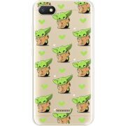 Прозрачный чехол Uprint Xiaomi Redmi 6A Pattern Baby Yoda