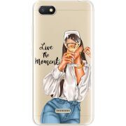 Прозрачный чехол Uprint Xiaomi Redmi 6A Live The Moment