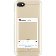 Прозрачный чехол Uprint Xiaomi Redmi 6A Insta