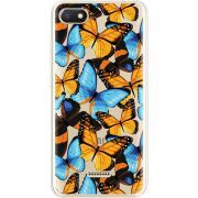 Прозрачный чехол Uprint Xiaomi Redmi 6A Butterfly Morpho