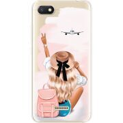 Прозрачный чехол Uprint Xiaomi Redmi 6A Travel Girl