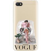 Прозрачный чехол Uprint Xiaomi Redmi 6A VOGUE