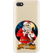 Прозрачный чехол Uprint Xiaomi Redmi 6A Cool Santa