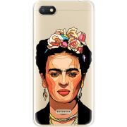 Прозрачный чехол Uprint Xiaomi Redmi 6A Фрида Кало