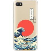 Прозрачный чехол Uprint Xiaomi Redmi 6A Большая волна в Канагаве
