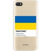 Прозрачный чехол Uprint Xiaomi Redmi 6A Pantone вільний синій