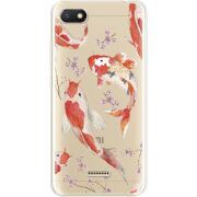 Прозрачный чехол Uprint Xiaomi Redmi 6A Japanese Koi Fish