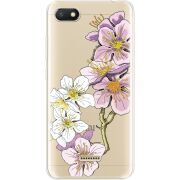 Прозрачный чехол Uprint Xiaomi Redmi 6A Cherry Blossom
