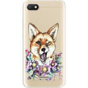 Прозрачный чехол Uprint Xiaomi Redmi 6A Winking Fox