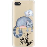 Прозрачный чехол Uprint Xiaomi Redmi 6A Just Love