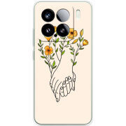 Чохол BoxFace Xiaomi 15 Flower Hands