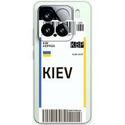 Прозорий чохол BoxFace Xiaomi 15 Ticket Kiev