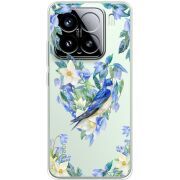 Прозорий чохол BoxFace Xiaomi 15 Spring Bird