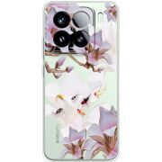 Прозорий чохол BoxFace Xiaomi 15 Chinese Magnolia