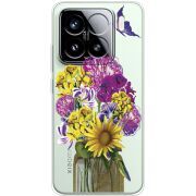 Прозорий чохол BoxFace Xiaomi 15 My Bouquet