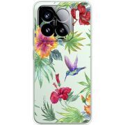 Прозорий чохол BoxFace Xiaomi 15 Tropical