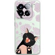 Прозорий чохол BoxFace Xiaomi 15 Meow