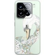 Прозорий чохол BoxFace Xiaomi 15 Swan