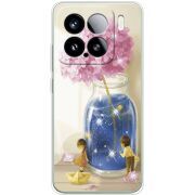 Чохол зі стразами Xiaomi 15 Little Boy and Girl