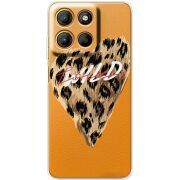 Прозорий чохол BoxFace Motorola G15 Power Wild Love