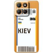 Прозорий чохол BoxFace Motorola G15 Power Ticket Kiev