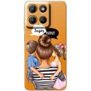 Прозорий чохол BoxFace Motorola G15 Power Super Mama