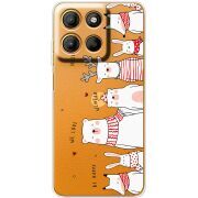 Прозорий чохол BoxFace Motorola G15 Power The Friendly Beasts