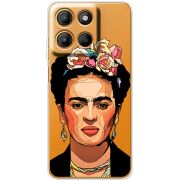 Прозорий чохол BoxFace Motorola G15 Power Фрида Кало