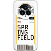 Прозорий чохол BoxFace Realme 14 Pro 5G Ticket Springfield
