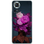 Чохол BoxFace Honor 50 Exquisite Purple Flowers