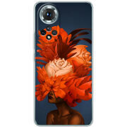 Чохол BoxFace Honor 50 Exquisite Orange Flowers