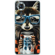 Чохол BoxFace Honor 50 Енот с банкой