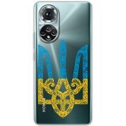 Прозорий чохол BoxFace Honor 50 Gold Trident