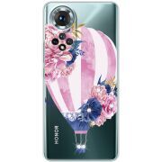 Чохол зі стразами Honor 50 Pink Air Baloon
