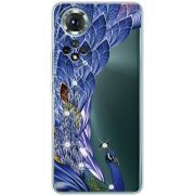 Чохол зі стразами Honor 50 Peafowl