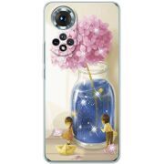 Чохол зі стразами Honor 50 Little Boy and Girl