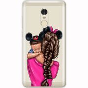 Прозрачный чехол Uprint Xiaomi Redmi Note 4x Mouse Mommy